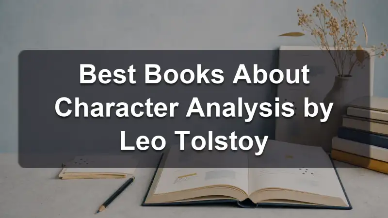 Character analysis books by Leo Tolstoy