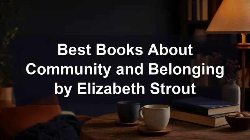 Elizabeth Strout books about community and belonging