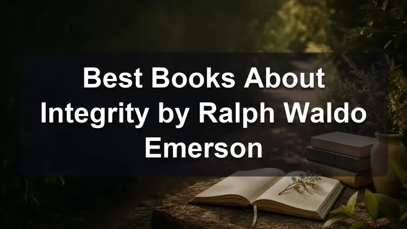 Books about integrity and self-trust together