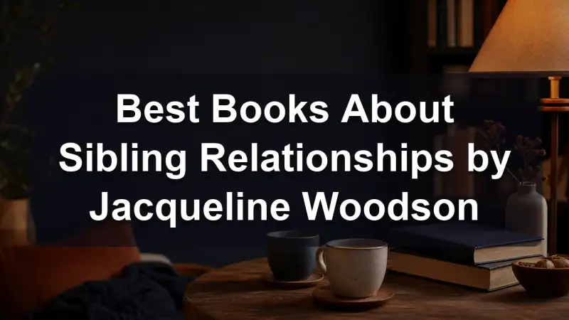 Jacqueline Woodson books about sibling relationships