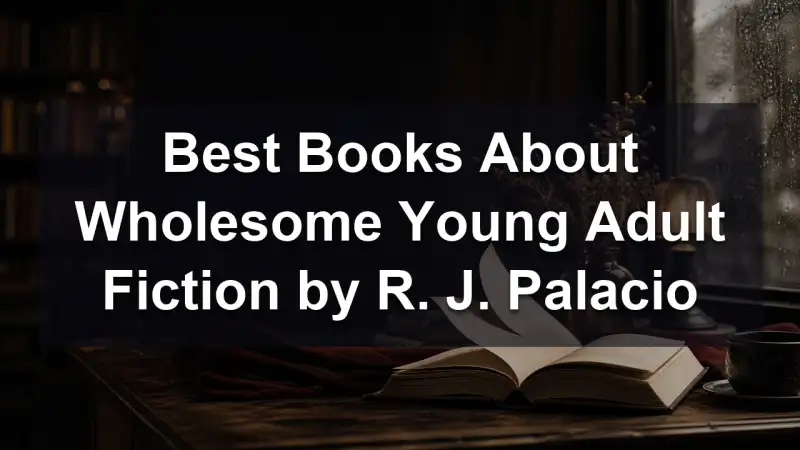 R. J. Palacio wholesome young adult reading guide