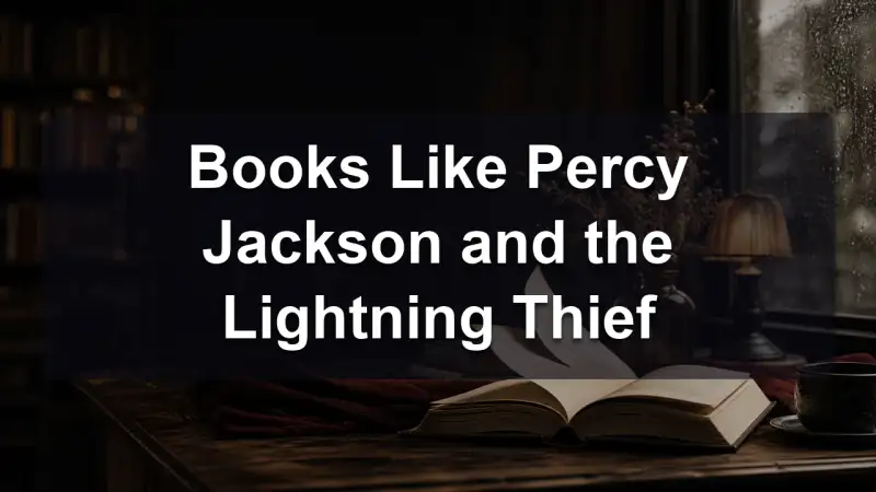 Books Like Percy Jackson and the Lightning Thief reading guide