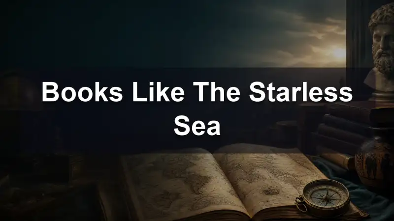 An underground library with a sea of stars instead of a ceiling