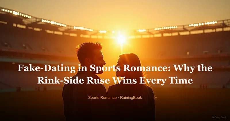 A collage of book covers from sports romance novels featuring hockey players and figure skaters, with a heart-shaped ice rink background