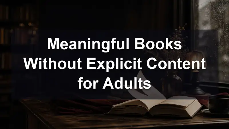 A thoughtful stack of literary books without explicit content